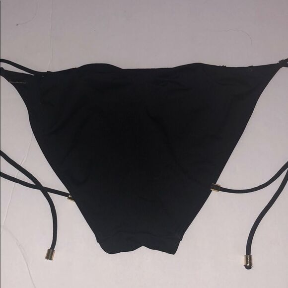 Victoria's Secret Black String Bikini Bottom - Picture 7 of 8